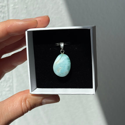 Larimar Kettenanhänger