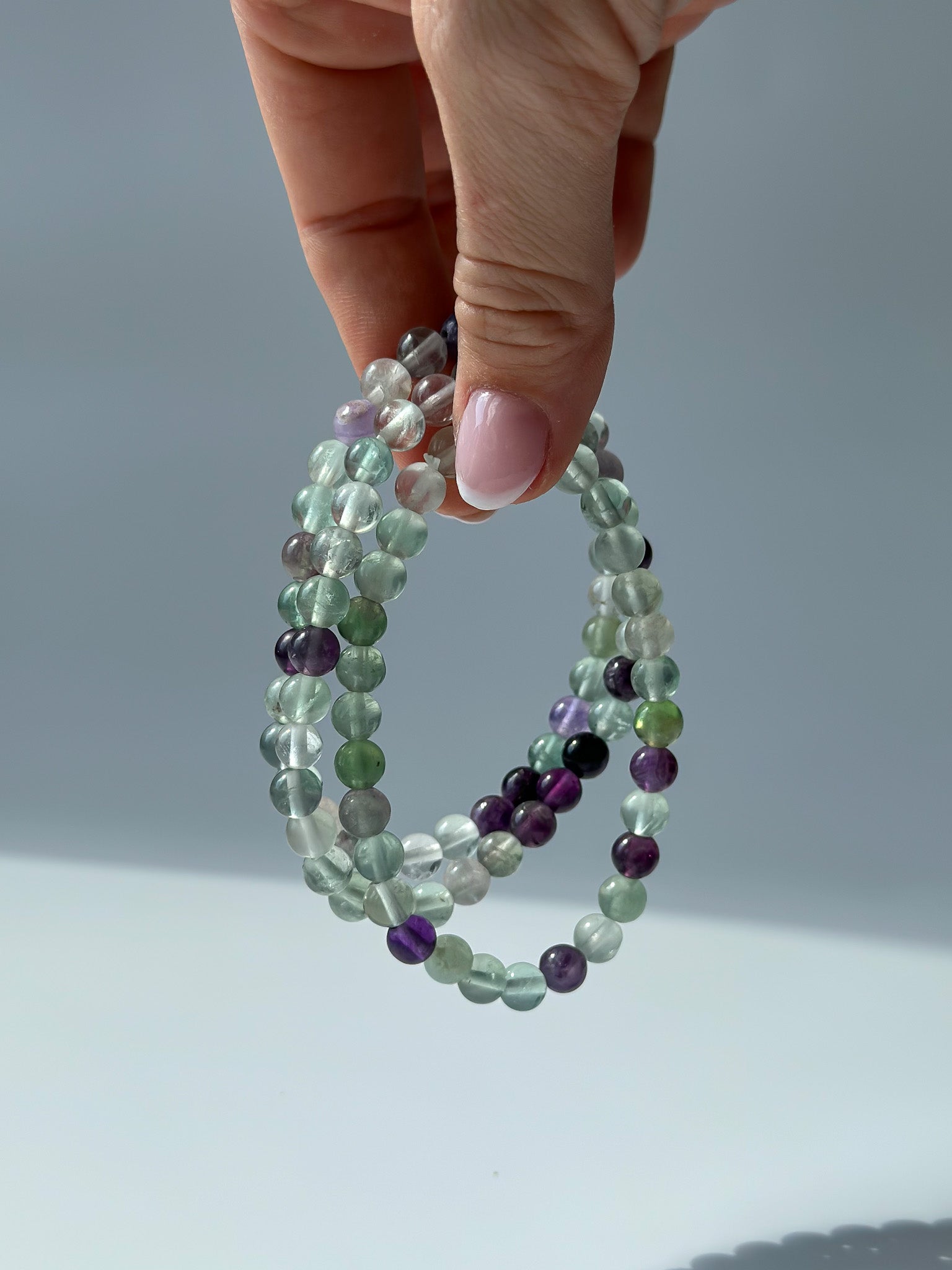 Fluorit II ⌀ 5mm Perlen