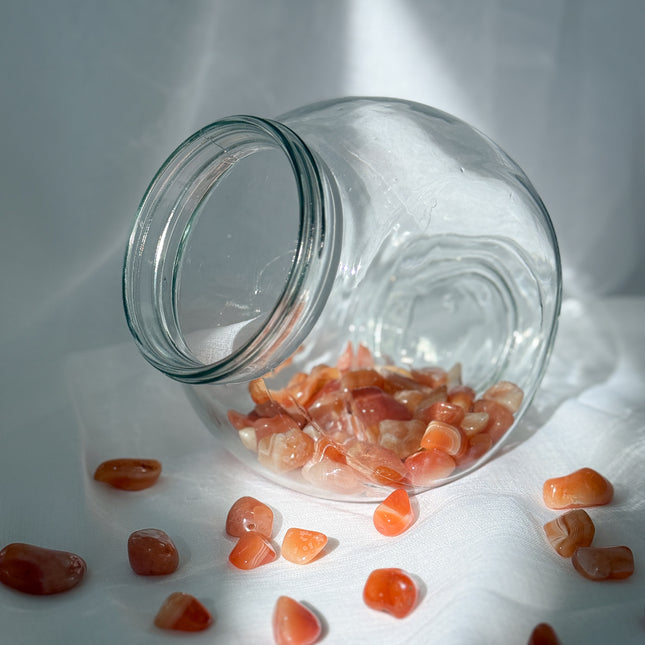 Karneol Trommelstein