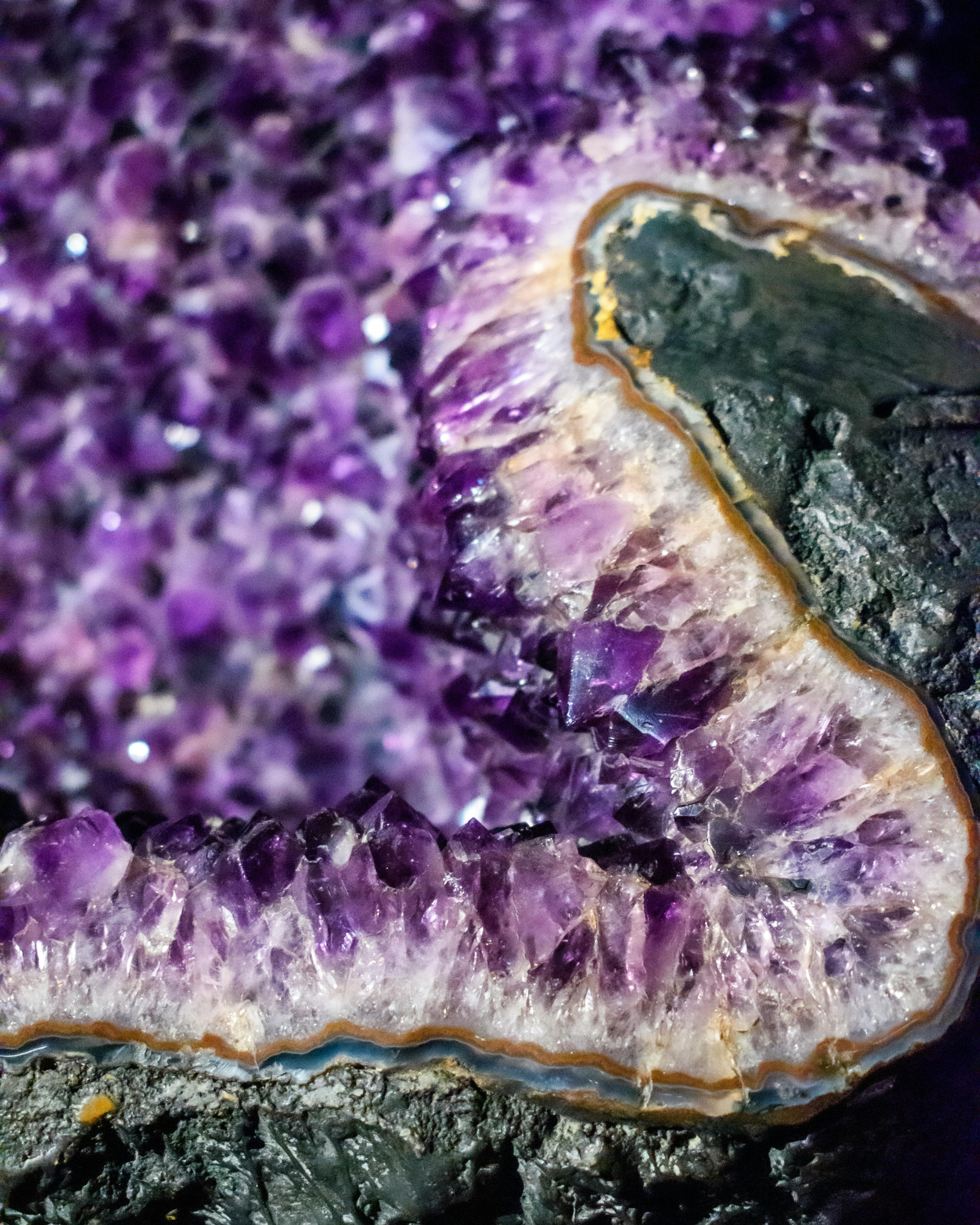 Amethyst druse