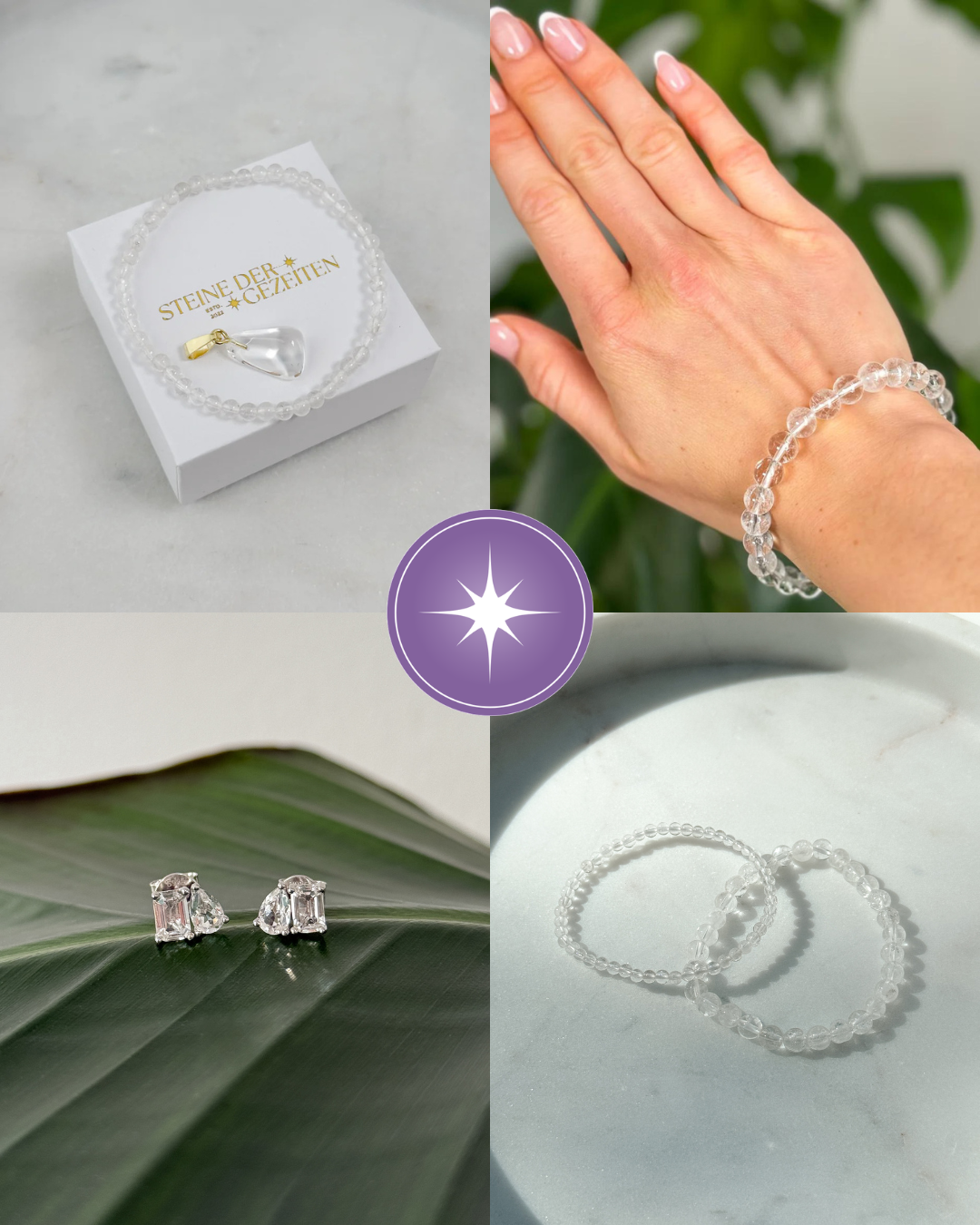 Bergkristall Schmuck
