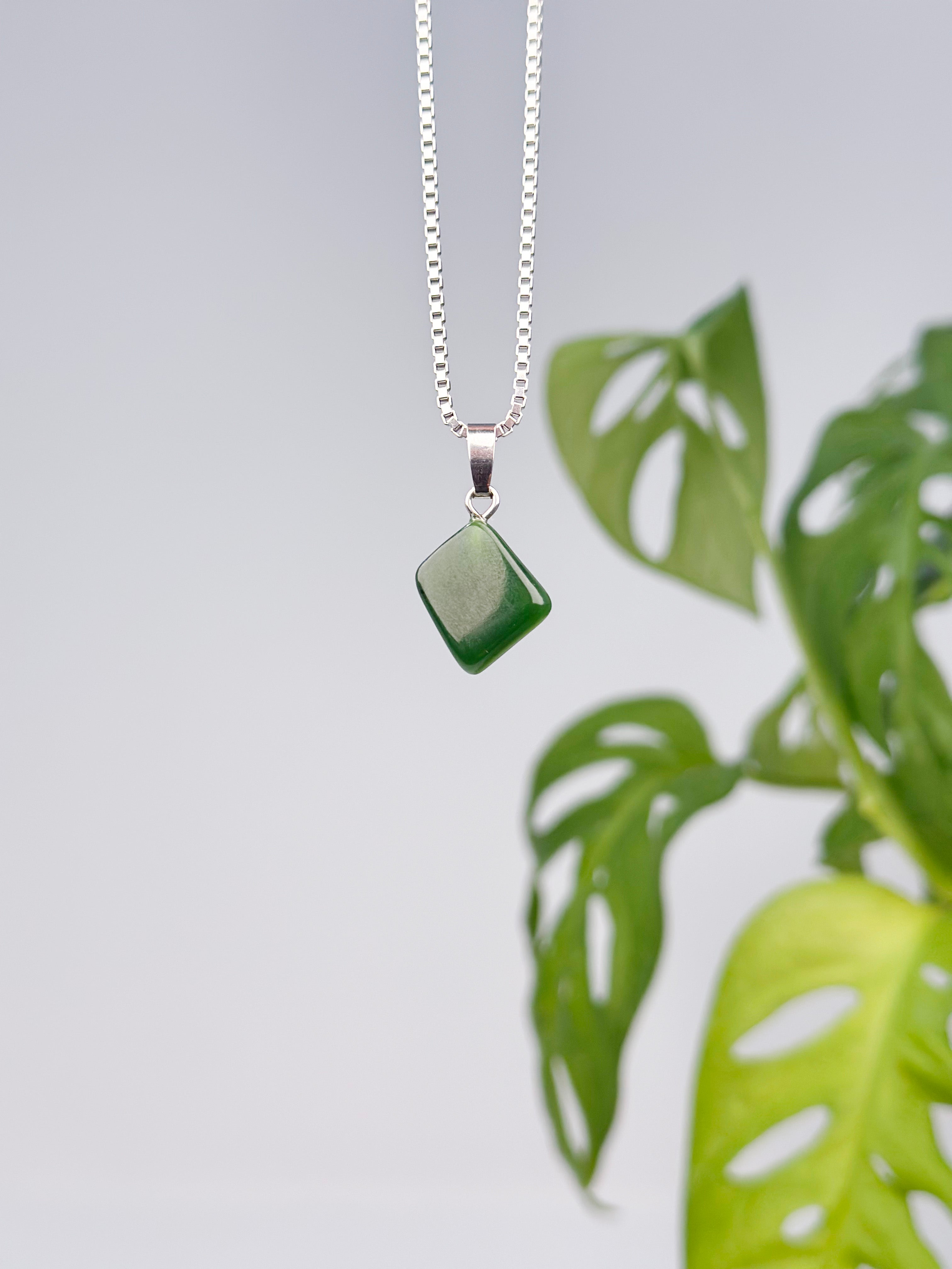 Jade - Nephrit - 925 Silber - Nr. 3