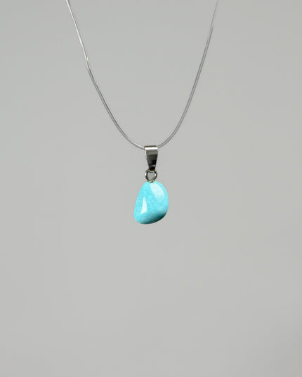 Türkis (glatt) Kettenanhänger