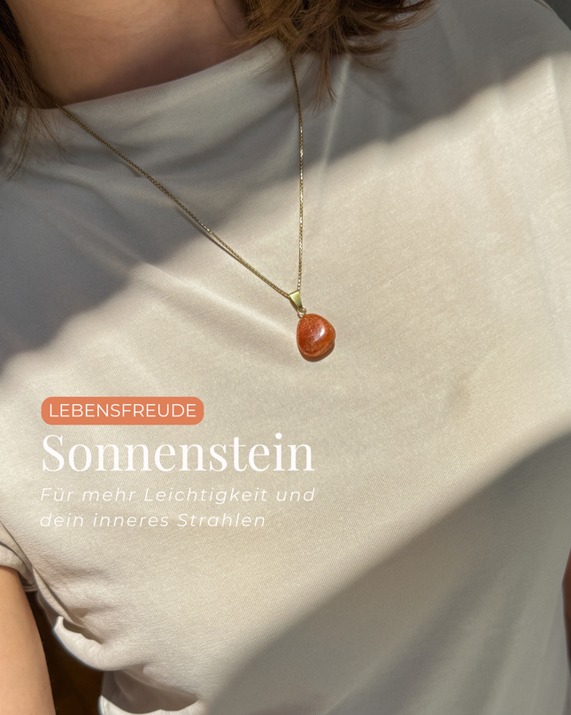 Sonnenstein Kettenanhänger