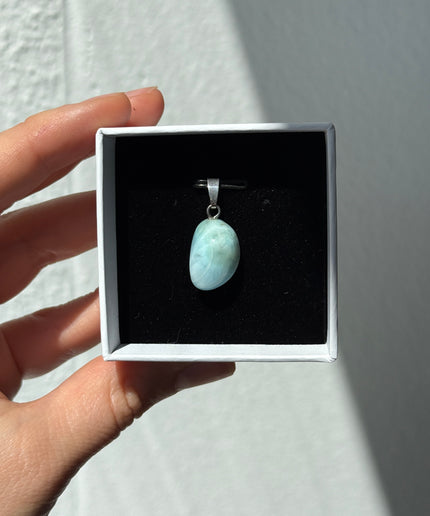 Larimar Kettenanhänger