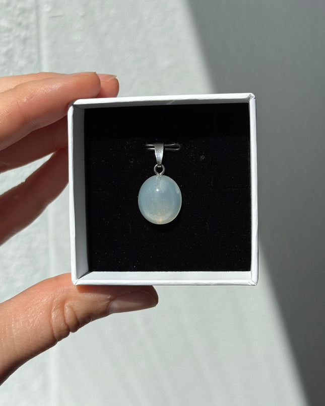 Mondstein (Cabochon) Kettenanhänger