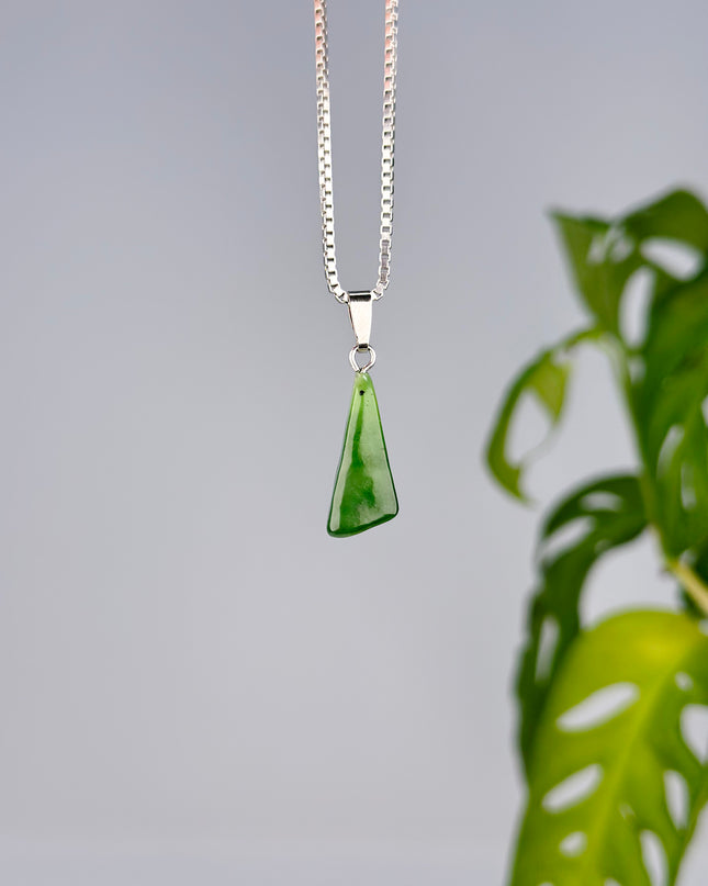 Jade - Nephrit - 925 Silber - Nr. 10
