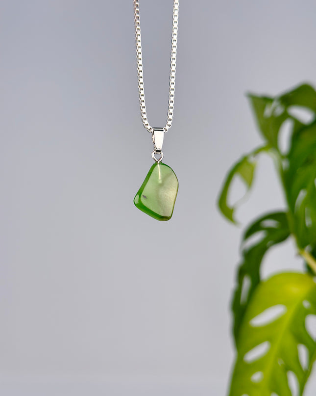 Jade - Nephrit - 925 Silber - Nr. 19