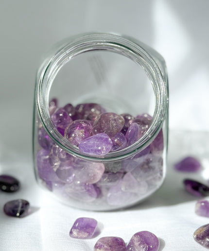 Amethyst Trommelstein