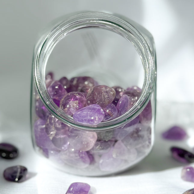 Amethyst Trommelstein
