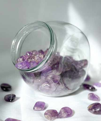 Amethyst Trommelstein