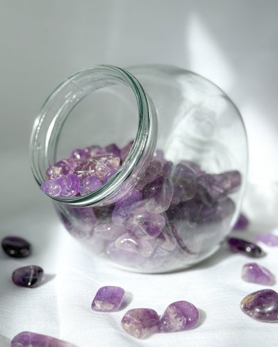 Amethyst Trommelstein