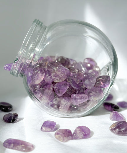 Amethyst Trommelstein