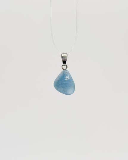Aquamarin Anhänger - 925 Silber