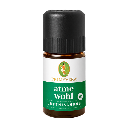 Atmewohl Duftmischung bio von Primavera, 5 ml