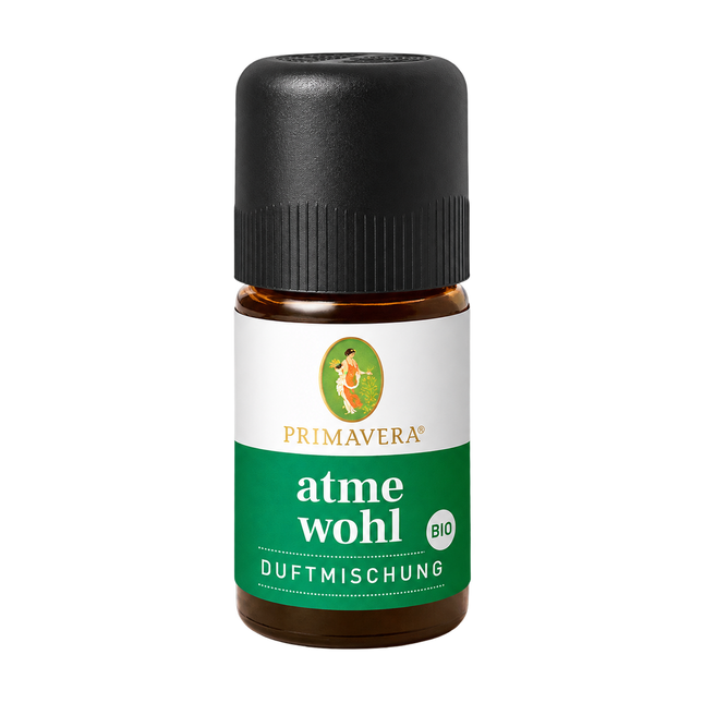 Atmewohl Duftmischung bio von Primavera, 5 ml