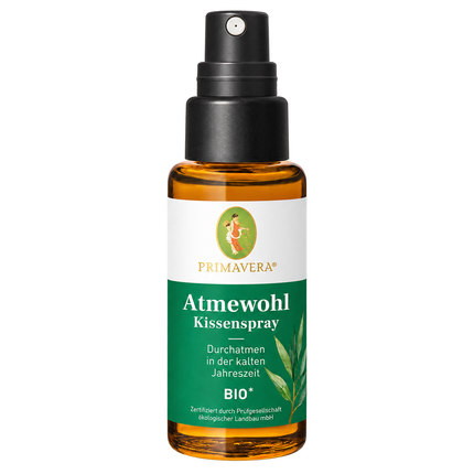 Atmewohl Kissenspray bio von Primavera, 30 ml