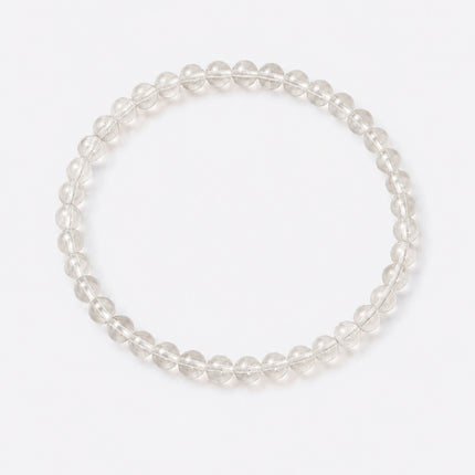 Bergkristall Perlenarmband (4-6mm Perlen)