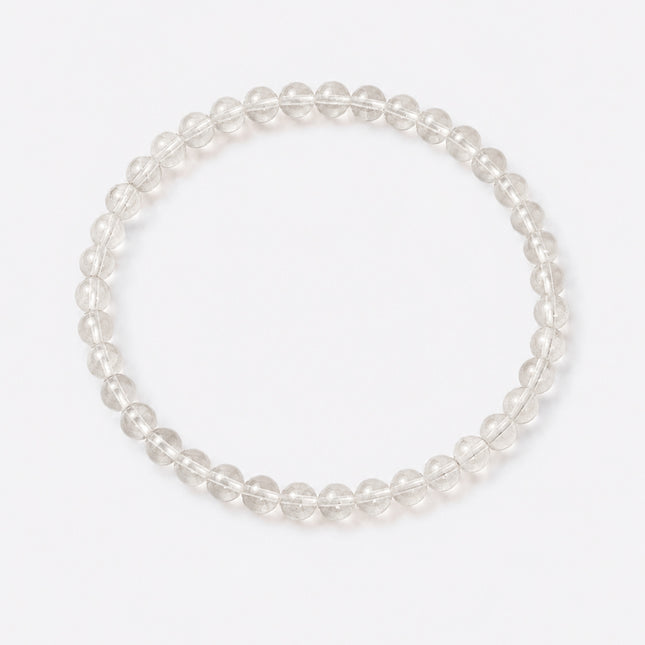 Bergkristall Perlenarmband (4-6mm Perlen)