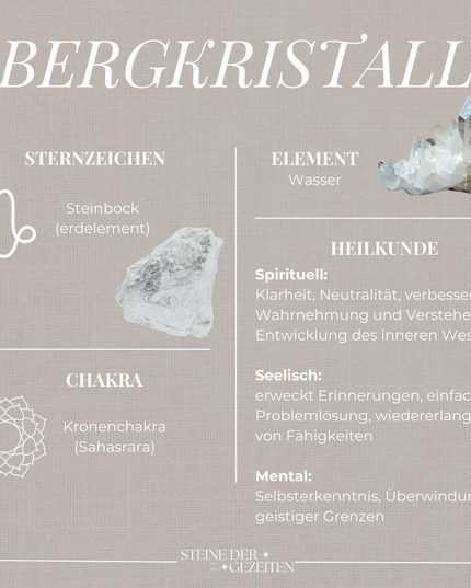 Bergkristall Prisma Ohrringe – mit Hoop in Silber oder Gold