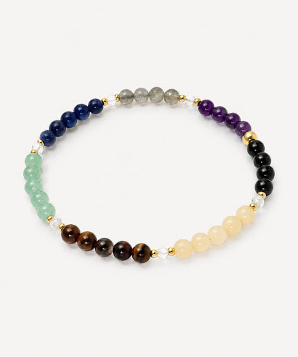 Chakra Perlenarmband (4-6mm Perlen)
