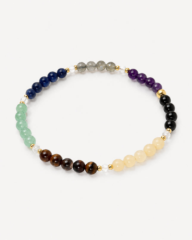 Chakra Perlenarmband (4-6mm Perlen)