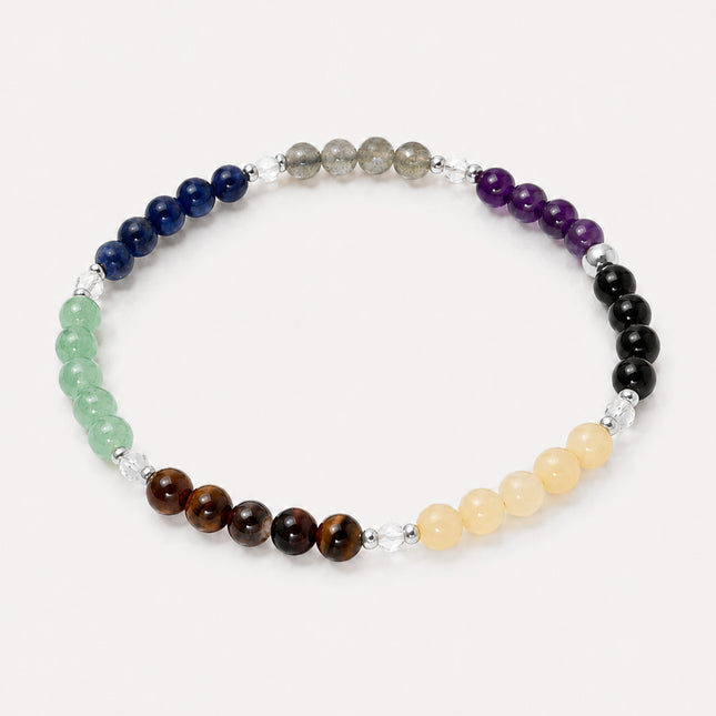 Chakra Perlenarmband (4-6mm Perlen)