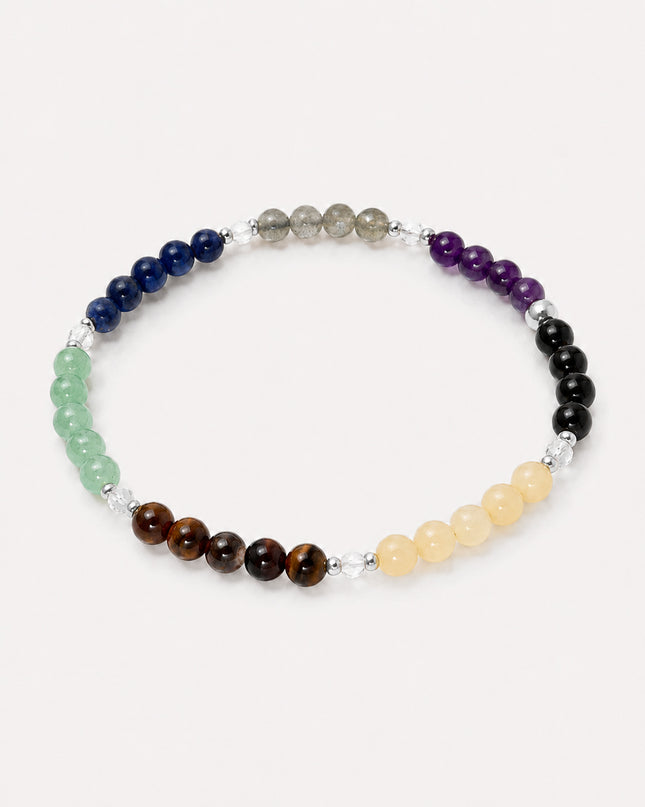 Chakra Perlenarmband (4-6mm Perlen)