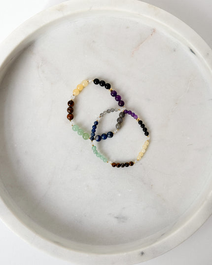 Chakra Balance Perlenarmband (4-8mm Perlen)