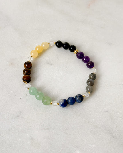 Chakra Balance Perlenarmband (4-8mm Perlen)
