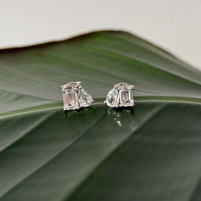 Bergkristall "Dual Soul" Ohrstecker