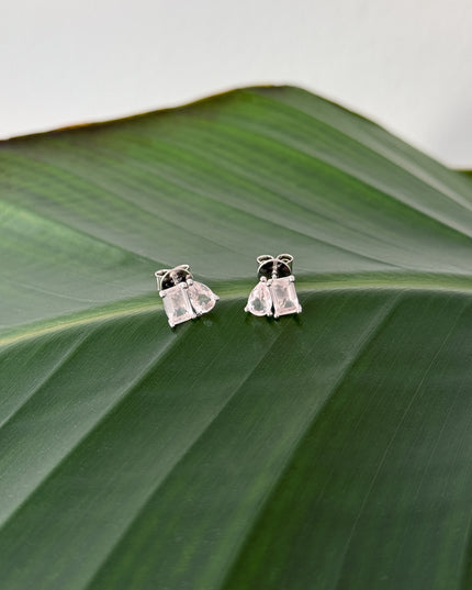 Rosenquarz "Dual Soul" Ohrstecker