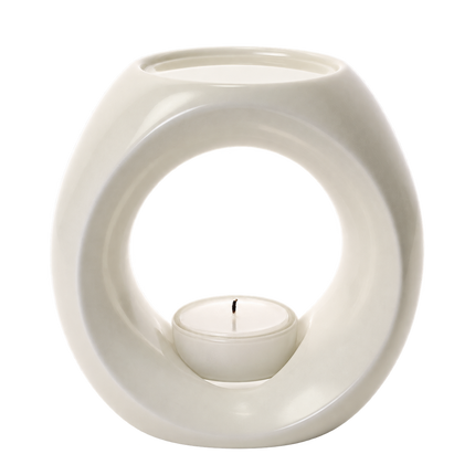 Duftlampe cremeweiß von Primavera