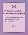 Edelstein-Echo – schriftlich (59 €)