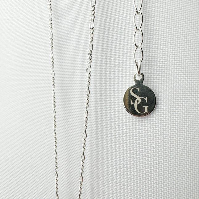 Figarokette – 925 Silber & vergoldet