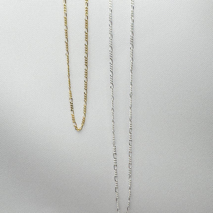Figarokette – 925 Silber & vergoldet