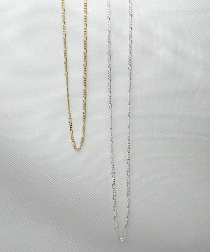 Figarokette – 925 Silber & vergoldet