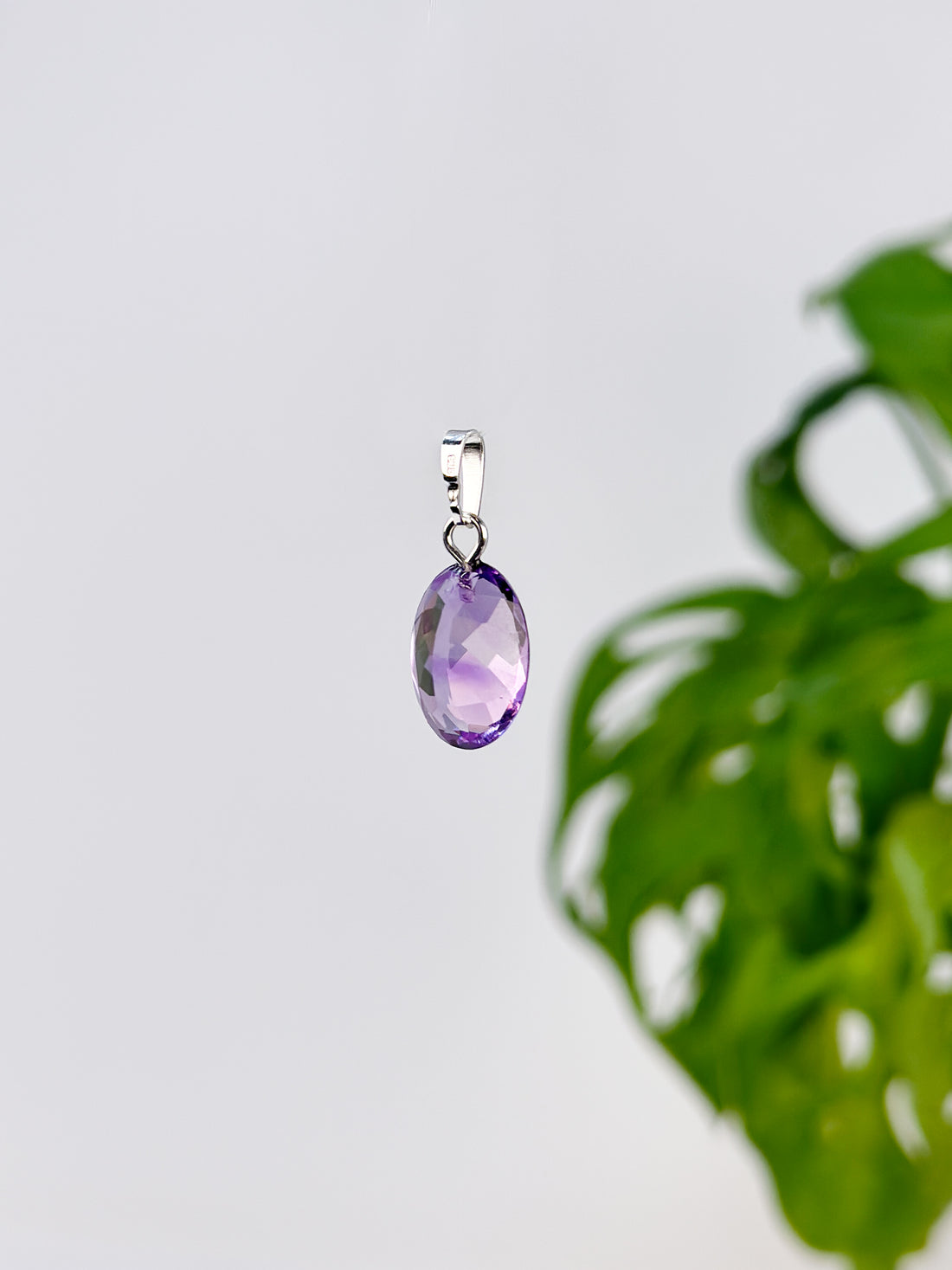 Amethyst - Oval-Schliff - 925 Silber - Nr. 2
