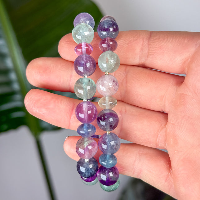 FLOWY FLUORIT - Armband