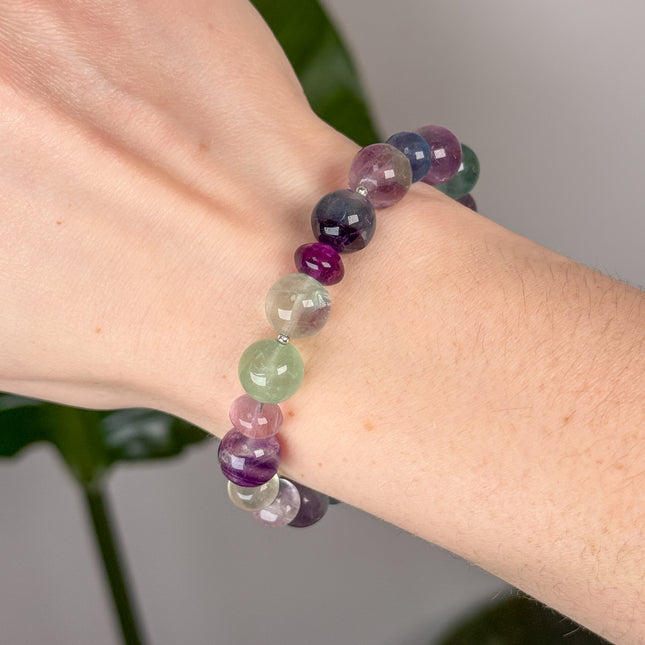 FLOWY FLUORIT - Armband