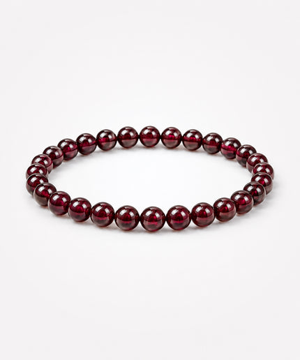 Granat Perlenarmband (4-6mm Perlen)
