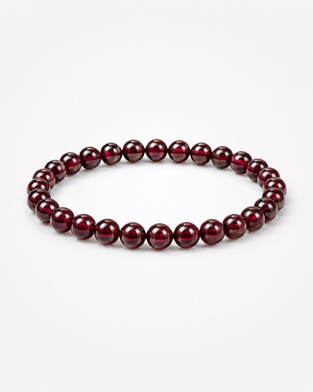 Granat Perlenarmband (4-6mm Perlen)