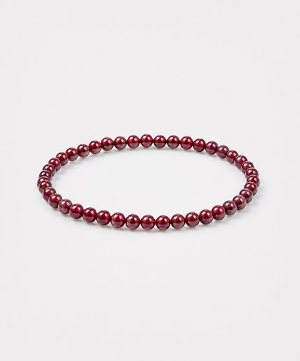 Granat Perlenarmband (4-6mm Perlen)
