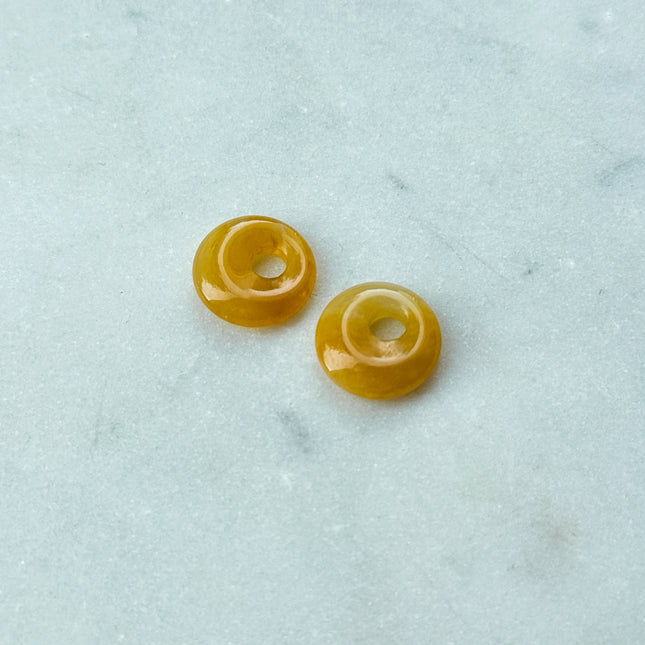 Golden Healer Donut Anhänger – für Hoop Ohrringe