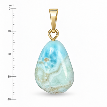 Larimar Kettenanhänger
