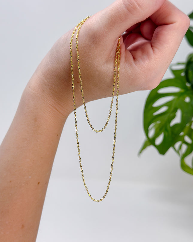 The Heavenly Halskette - 14k Echtgold - 45cm