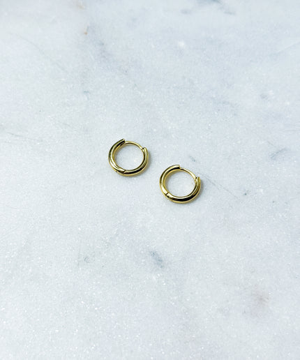 Hoop Ohrring – Silber oder Gold
