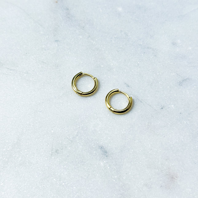 Hoop Ohrring – Silber oder Gold