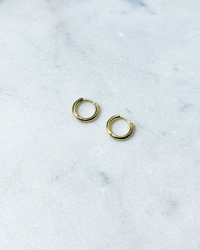 Hoop Ohrring – Silber oder Gold