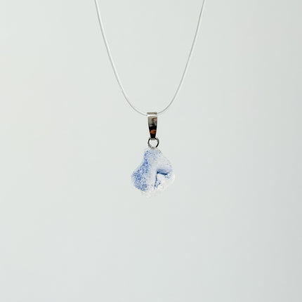 Dumortierit-Quarz Anhänger - 925 Silber